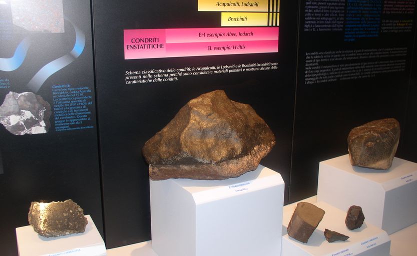 Meteoriti Museo Scienze Planetarie Prato