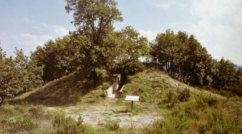 Necropolis of Prato Rosello, Tomb A