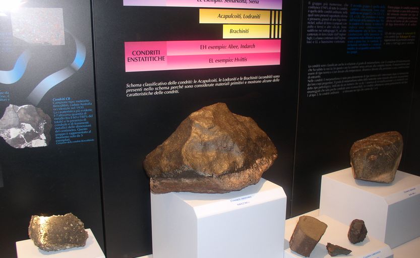 Meteoriti Museo Scienze Planetarie Prato
