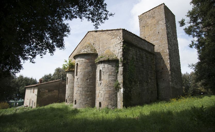 Abbazia di San Giusto al Pinone Carmignano Absidi