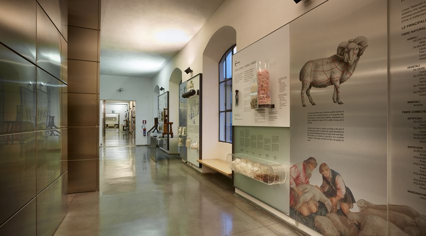 Museo del Tessuto Prato Corridoio
