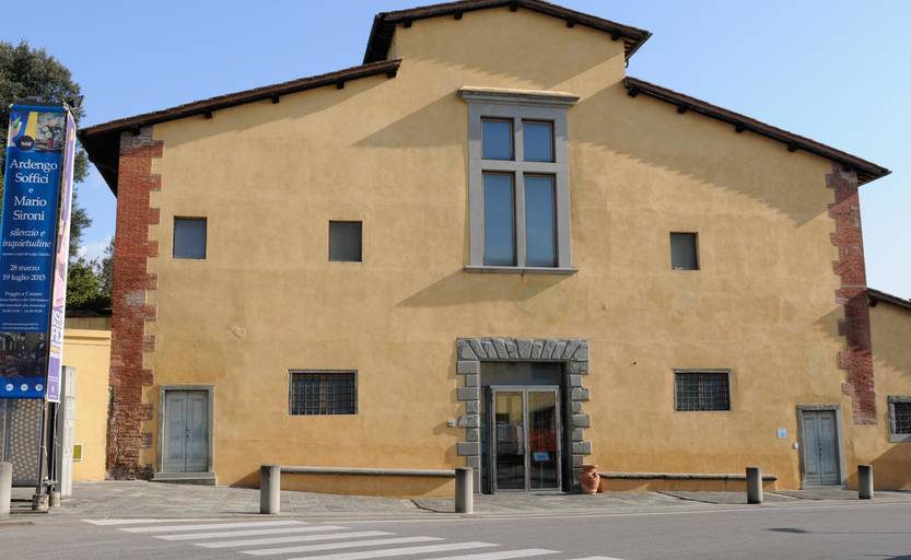 Museo Soffici, facciata dell'edificio